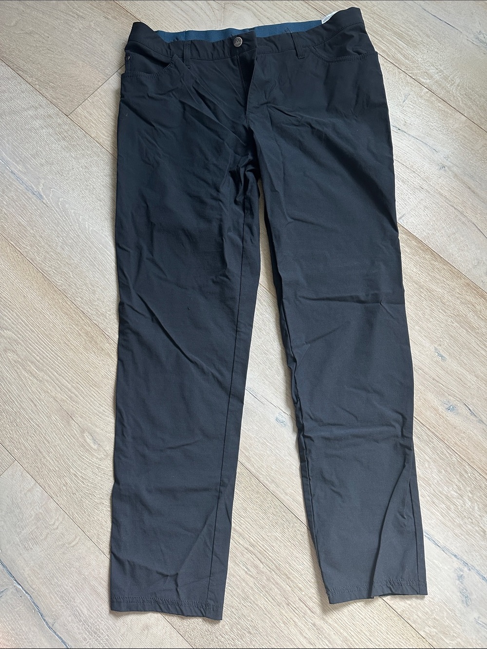 adidas Black Men's Golf Pant— Tapered Fit